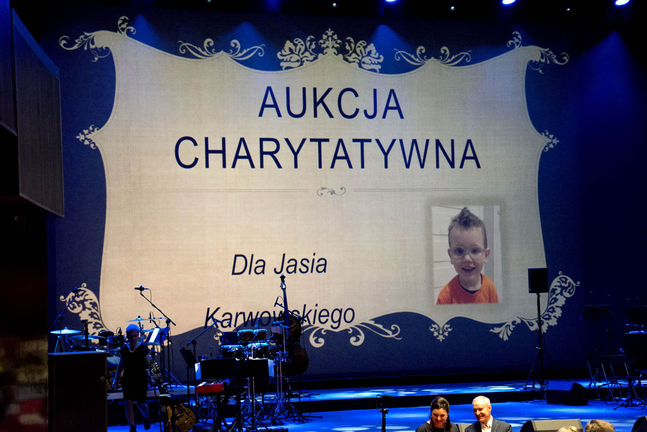 Rozpoczęcie aukcji charytatywnej dla Jasia Karwowskiego